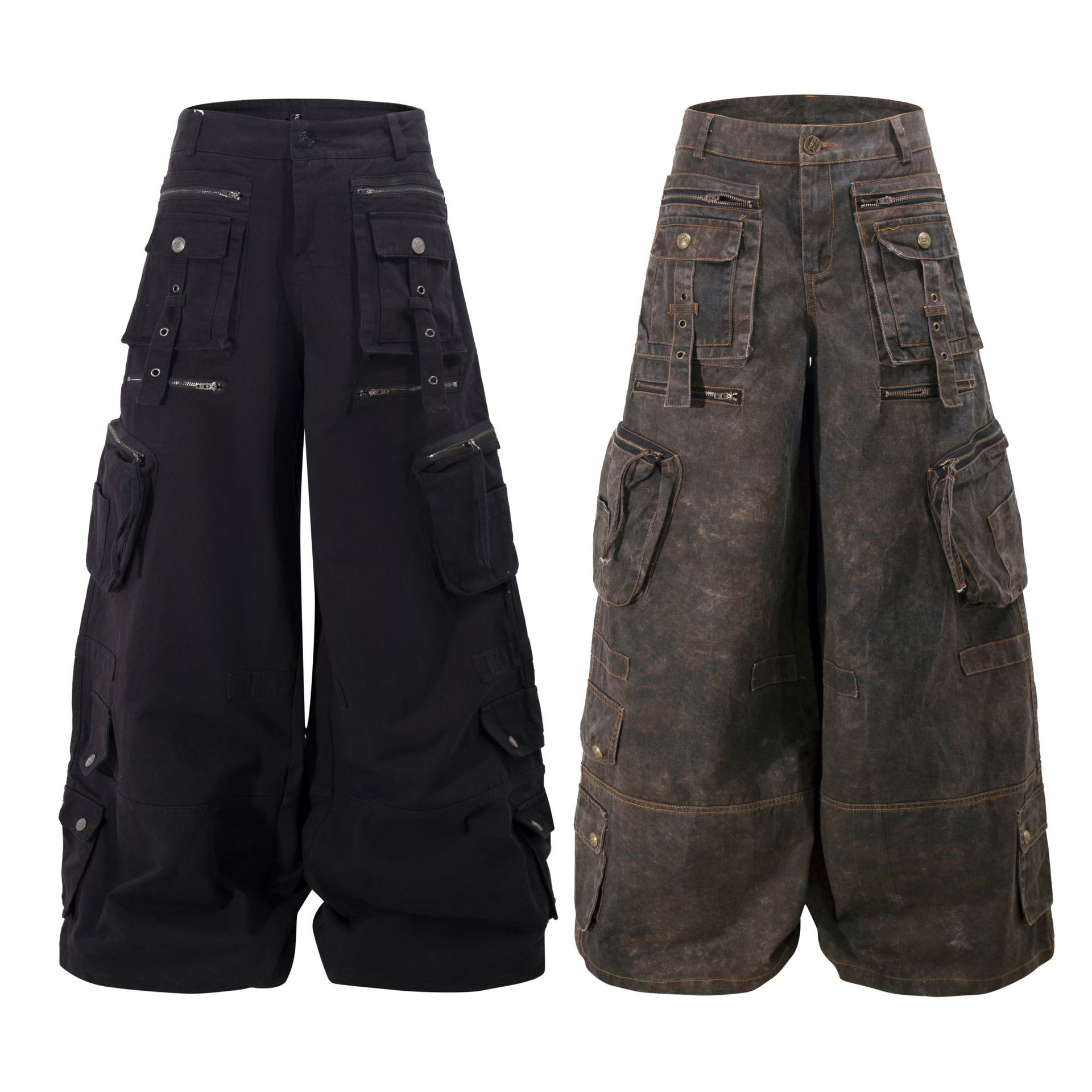 Celana Cargo Grunge Techwear M - Cargo Pant Wide ulasan dan harga