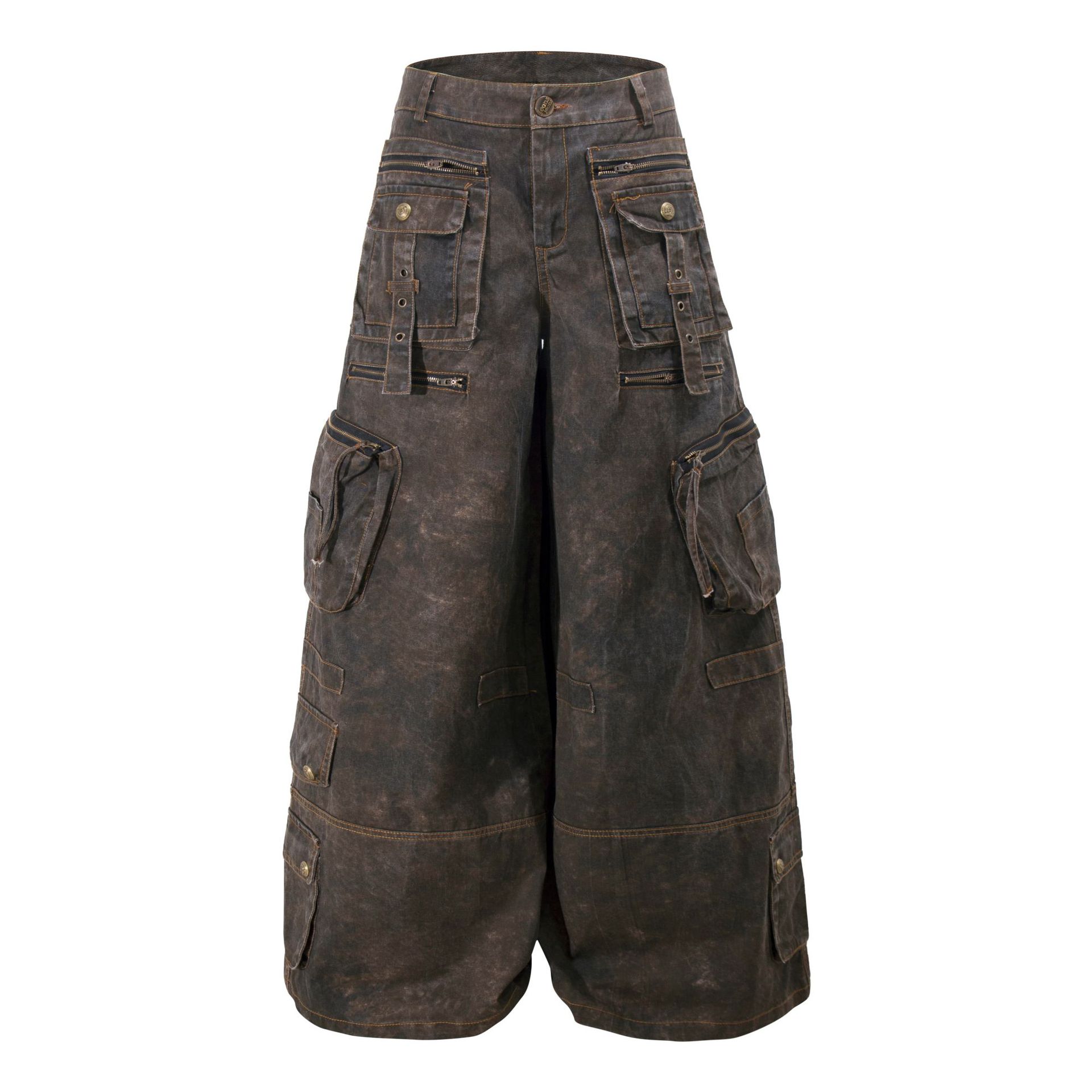 Celana Cargo Grunge Techwear M - Cargo Pant Wide ulasan dan harga