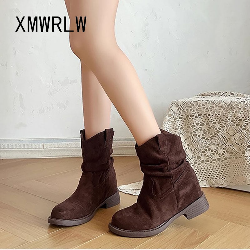 Sepatu Boots Wanita XMWRLW Mus - Street Fashion Rome 2025 ulasan dan harga