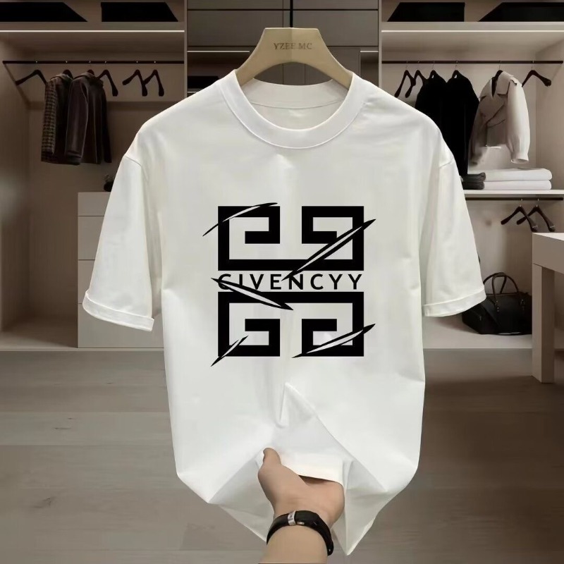 Kaus Cetak Logo Merek GIVENCY  - Street Fashion Brand Logo ulasan dan harga