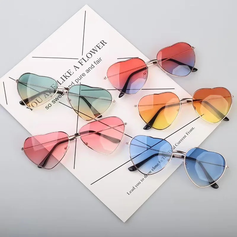 Kacamata Hitam Logam Bentuk Ha - Street Fashion Glasses ulasan dan harga
