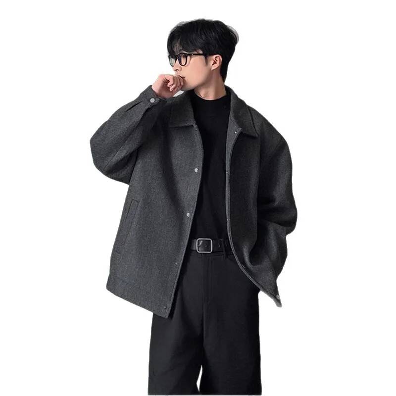 Jaket Pria Gaya Harajuku Kasua - Street Fashion Taiwan ulasan dan harga