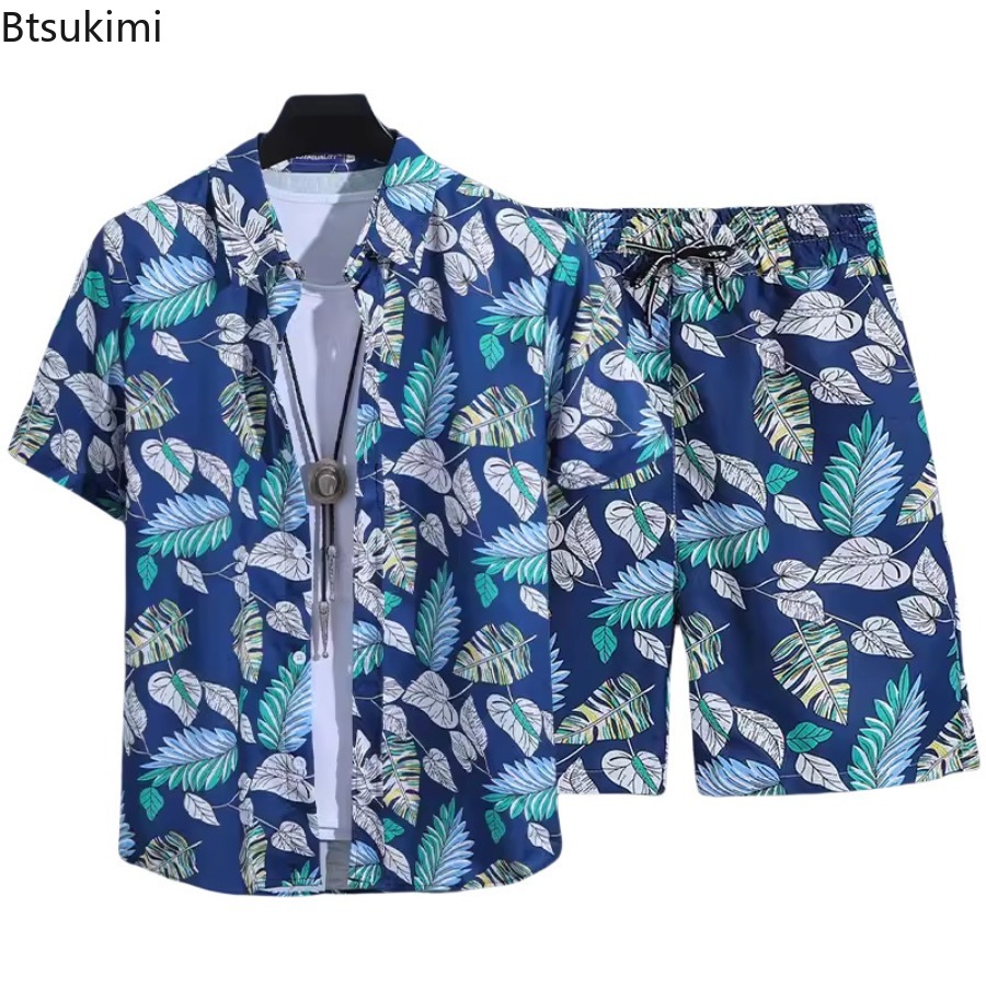 Set Kemeja Lengan Pendek Pria  - Street For Fashion ulasan dan harga