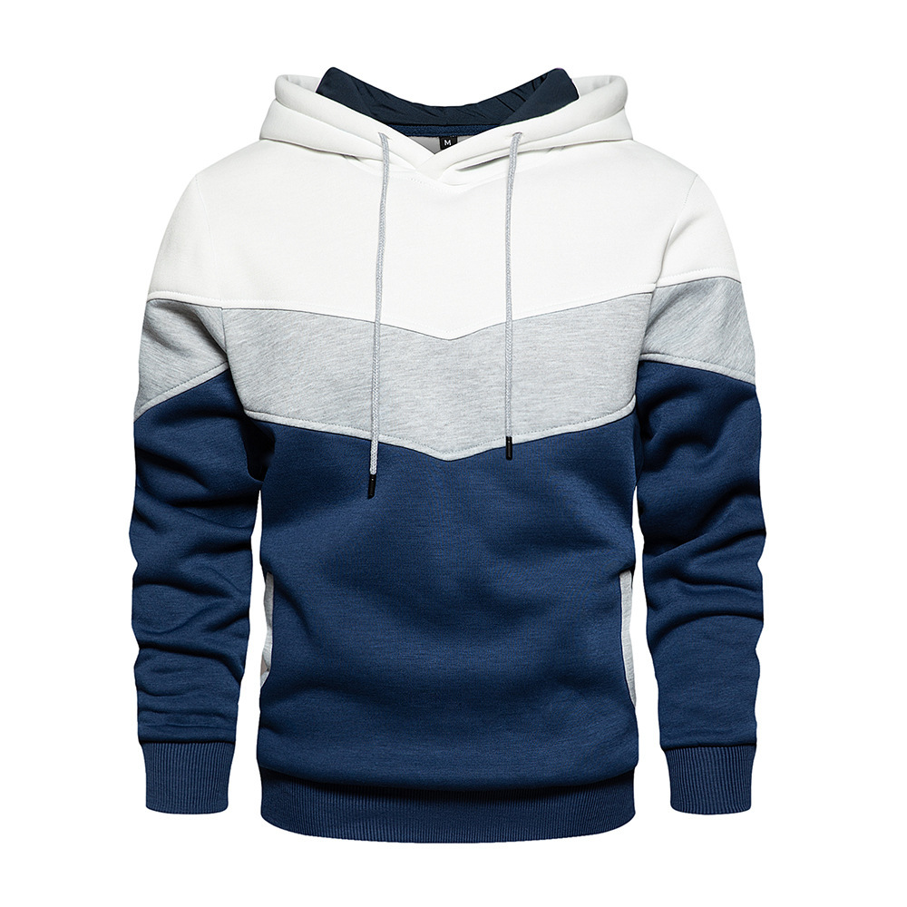 Hoodie Patchwork Pria Terbaru  - Street Fashion Fall 2025 ulasan dan harga