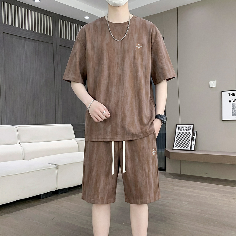 【T-Shirt + Celana Pendek 5-Poi - Street For Fashion ulasan dan harga
