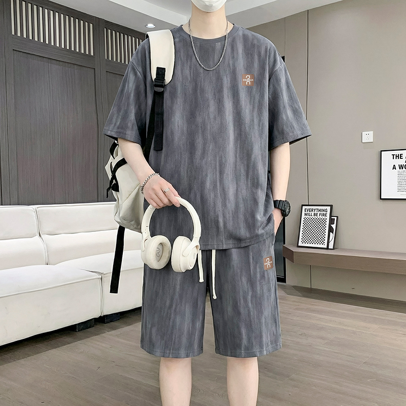 【T-Shirt + Celana Pendek 5-Poi - Street For Fashion ulasan dan harga