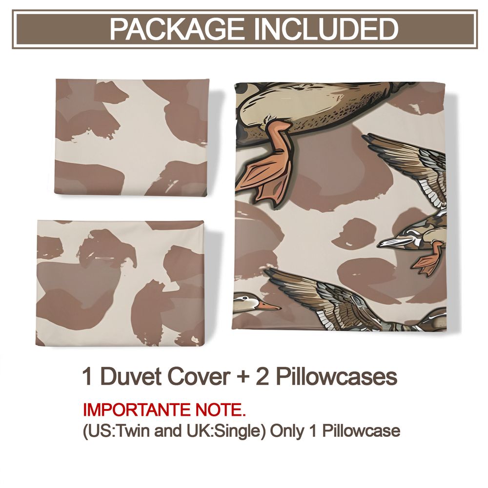 Set Penutup Selimut Flying Duc - Camo Pattern Set ulasan dan harga