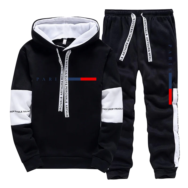 Setelan Pria/Hoodie/Celana Par - Street For Fashion ulasan dan harga