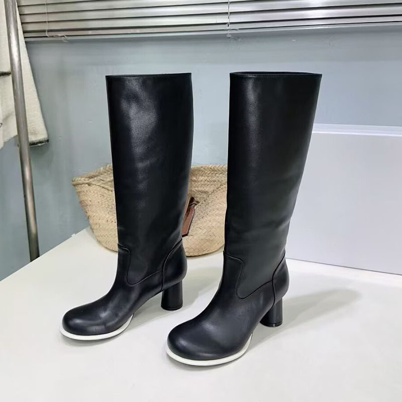 Sepatu Bot Kulit Asli Wanita F - Street Fashion Rome 2025 ulasan dan harga