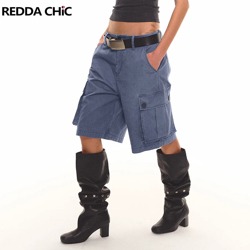 REDDACHiC Celana Pendek Jeans  - Cargo Pant Wide ulasan dan harga