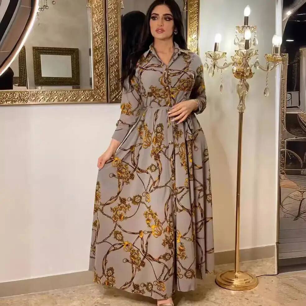 Gaun Panjang Wanita Ukuran Bes - Street Fashion Dubai ulasan dan harga