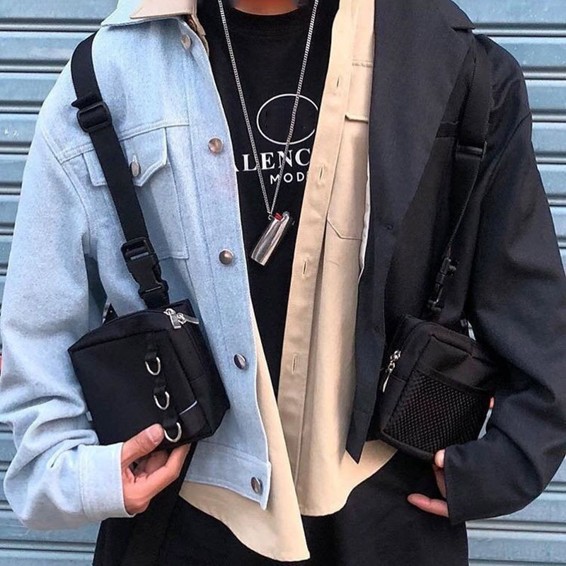 Tas Dada Street Trend Hip Hop  - Street Fashion Baggy ulasan dan harga